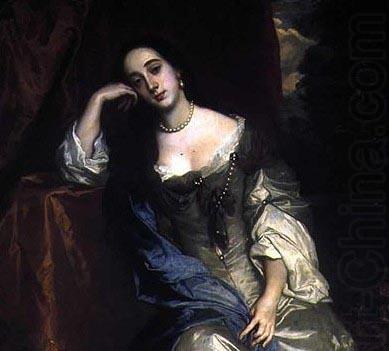 John Michael Wright Lely's Duchess of Cleveland as the penitent Magdalen china oil painting image